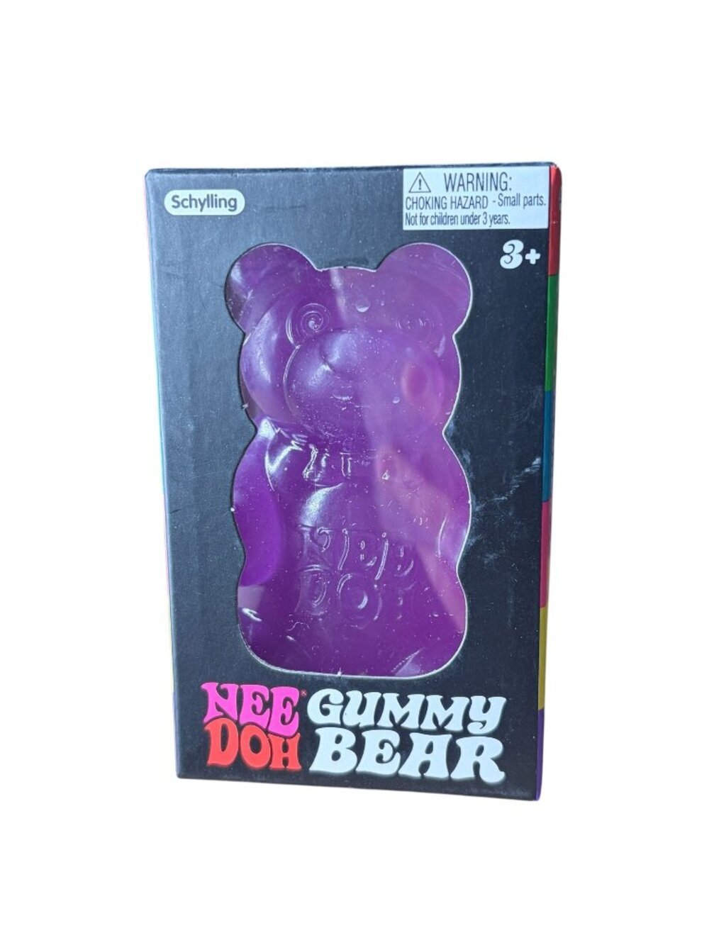 NeeDoh Gummy Bear PURPLE Authentic Schylling New in Box